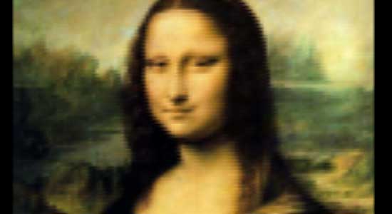 Mona Lisa with pure CSS