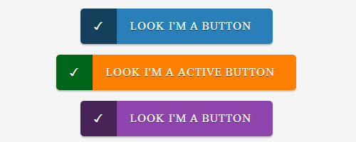 CSS3 Social Buttons