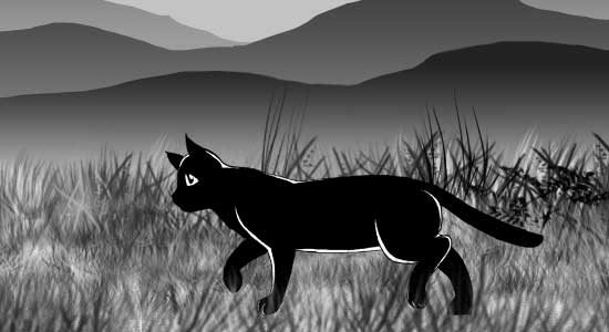 Parallax backgrounds with Cat Walk Cycle