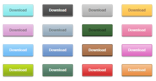 css3 Button collection