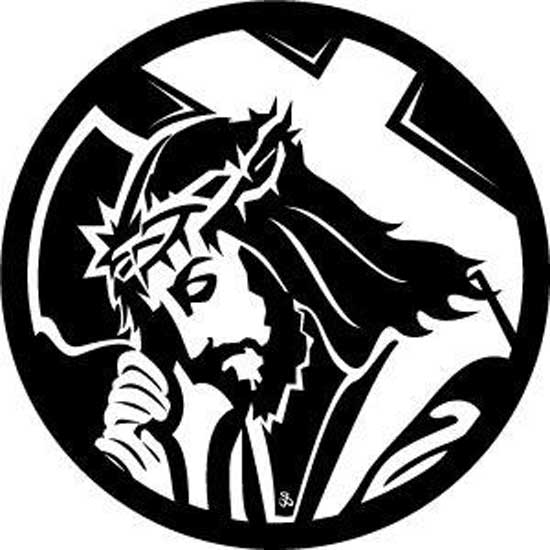jesus-carrying-the-cross-vector-art