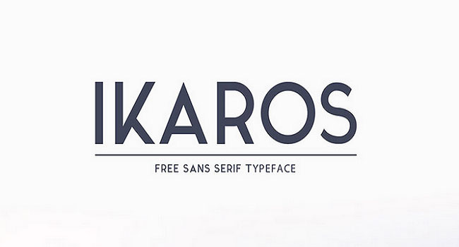 Ikaros Free Typeface