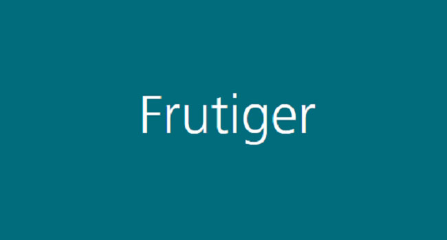 Frutiger